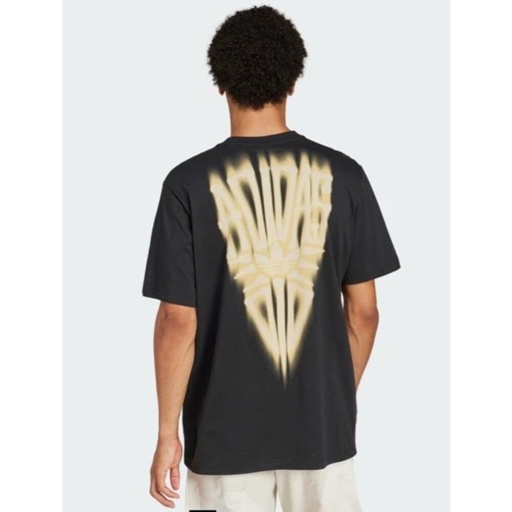 ADIDAS ORIGINALS Men’s Graphic Skeleton Back TREFOIL T-SHIRT M JI5873